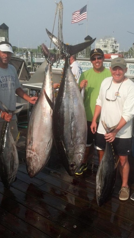 Tons of Tuna and An 89 Pounder On A Spinning Rod - Ocean City MD